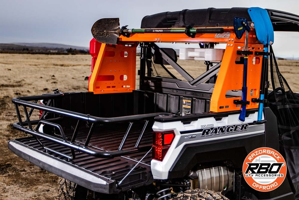 Razorback Offroad Polaris Ranger XP 1000 Rear Storage Rack