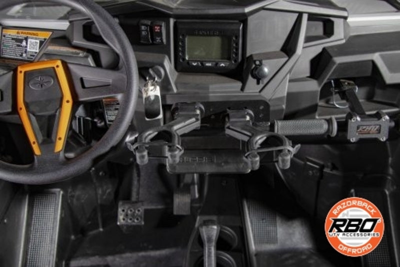 Razorback Offroad Polaris RZR Ultimate Gun Rack/Grab Handle & Lug Wrench