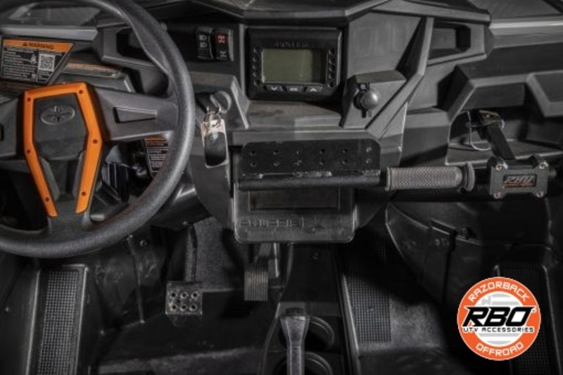 Razorback Offroad Polaris RZR Ultimate Gun Rack/Grab Handle & Lug Wrench