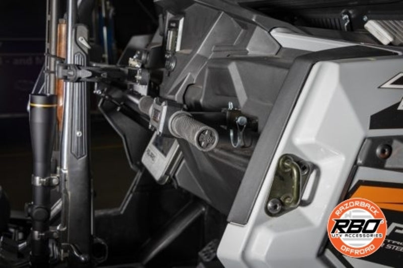 Razorback Offroad Polaris RZR Ultimate Gun Rack/Grab Handle & Lug Wrench