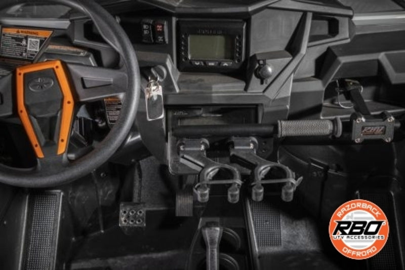 Razorback Offroad Polaris RZR Ultimate Gun Rack/Grab Handle & Lug Wrench