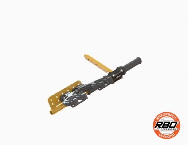 Razorback Offroad Polaris RZR Ultimate Gun Rack/Grab Handle & Lug Wrench