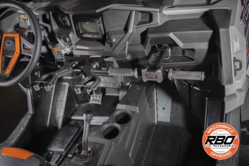 Razorback Offroad Polaris RZR Ultimate Gun Rack/Grab Handle & Lug Wrench