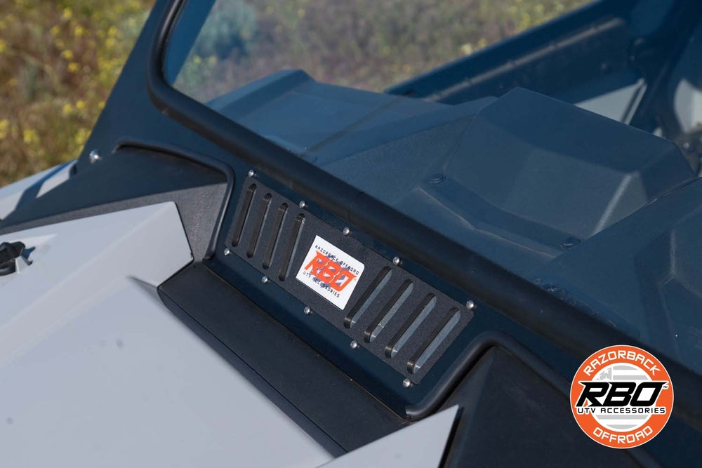 Razorback Offroad Polaris RZR Ultimate Trail Fixed Glass Vented Windshield