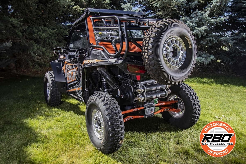 Razorback Offroad Polaris RZR XP 1000 Rear Sliding Windshield