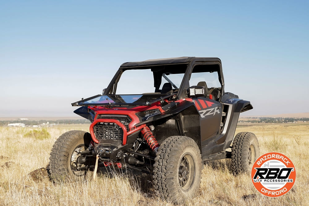 Razorback Offroad '24 Polaris RZR XP Folding Windshield