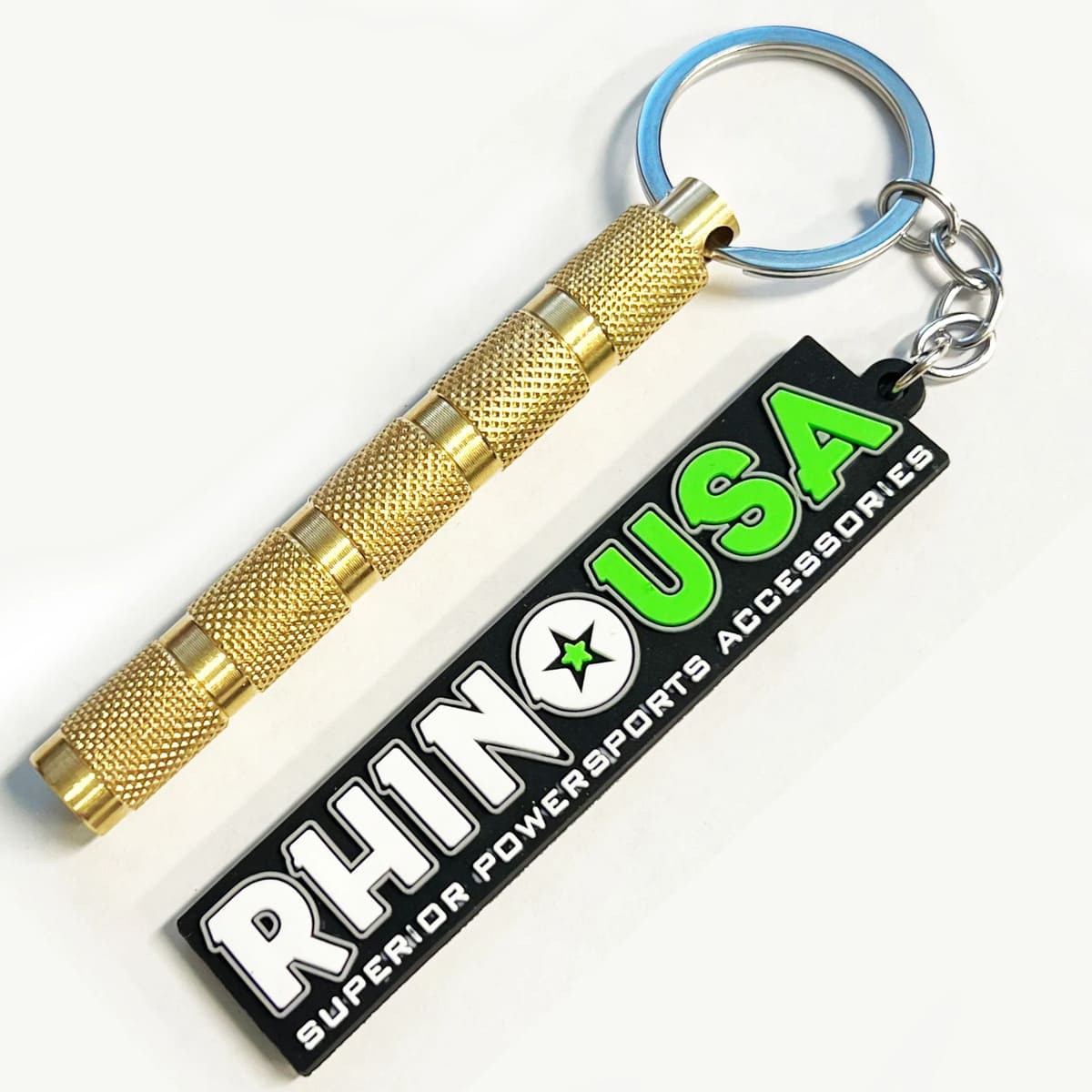 Rhino USA 0-60 PSI Tire Deflator Keychain