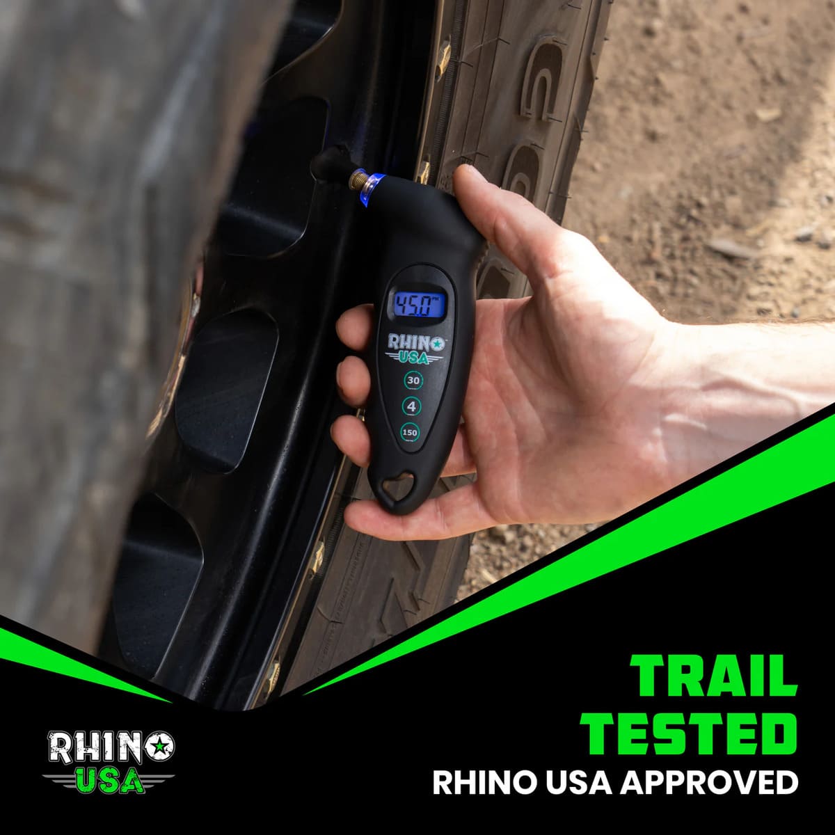 Rhino USA 150 PSI Digital Tire Gauge