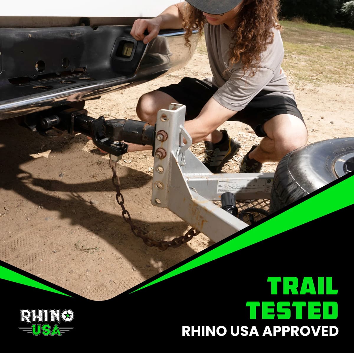 Rhino USA 2" Locking Trailer Hitch Pin
