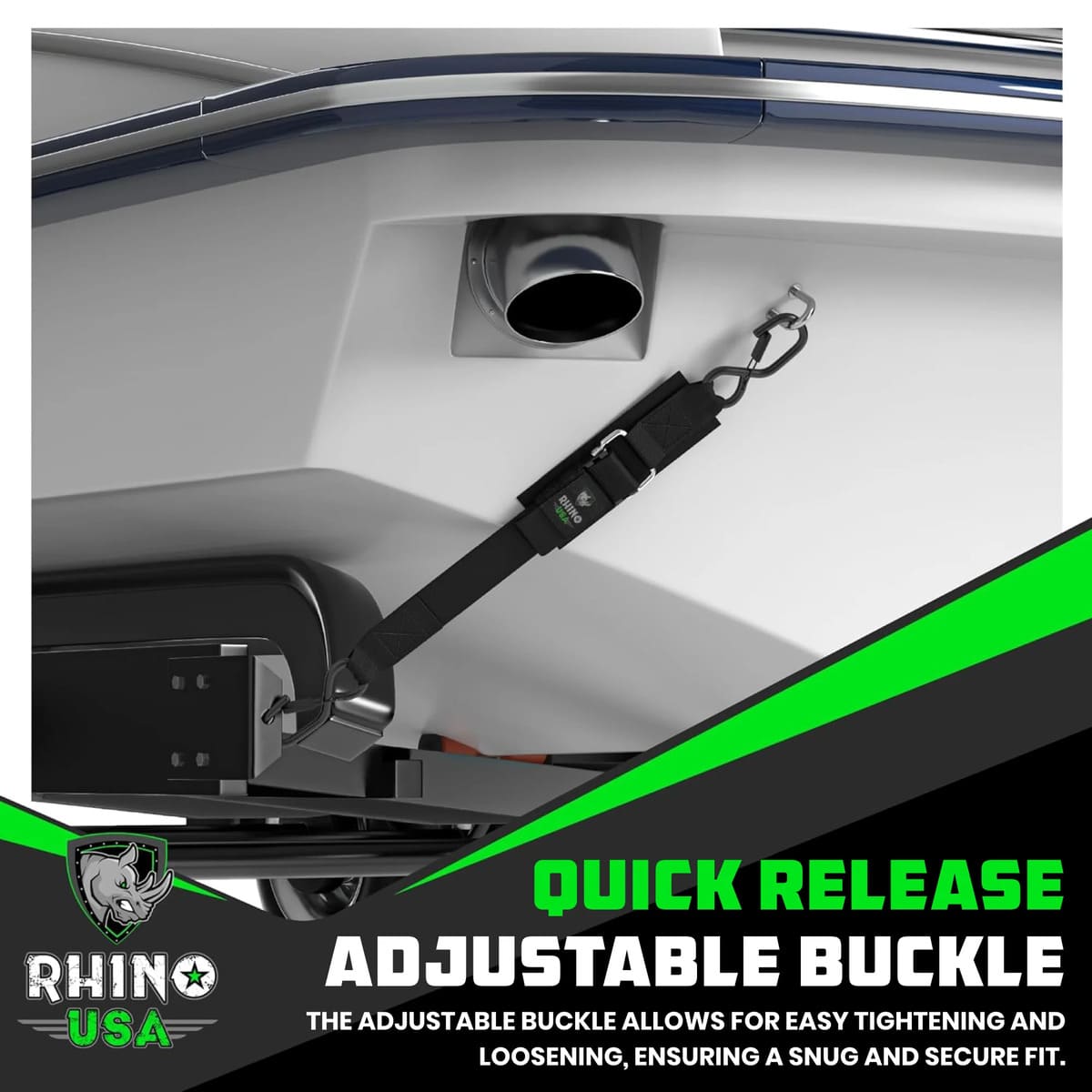 Rhino USA 2" x 4' Transom Tie-Down Straps