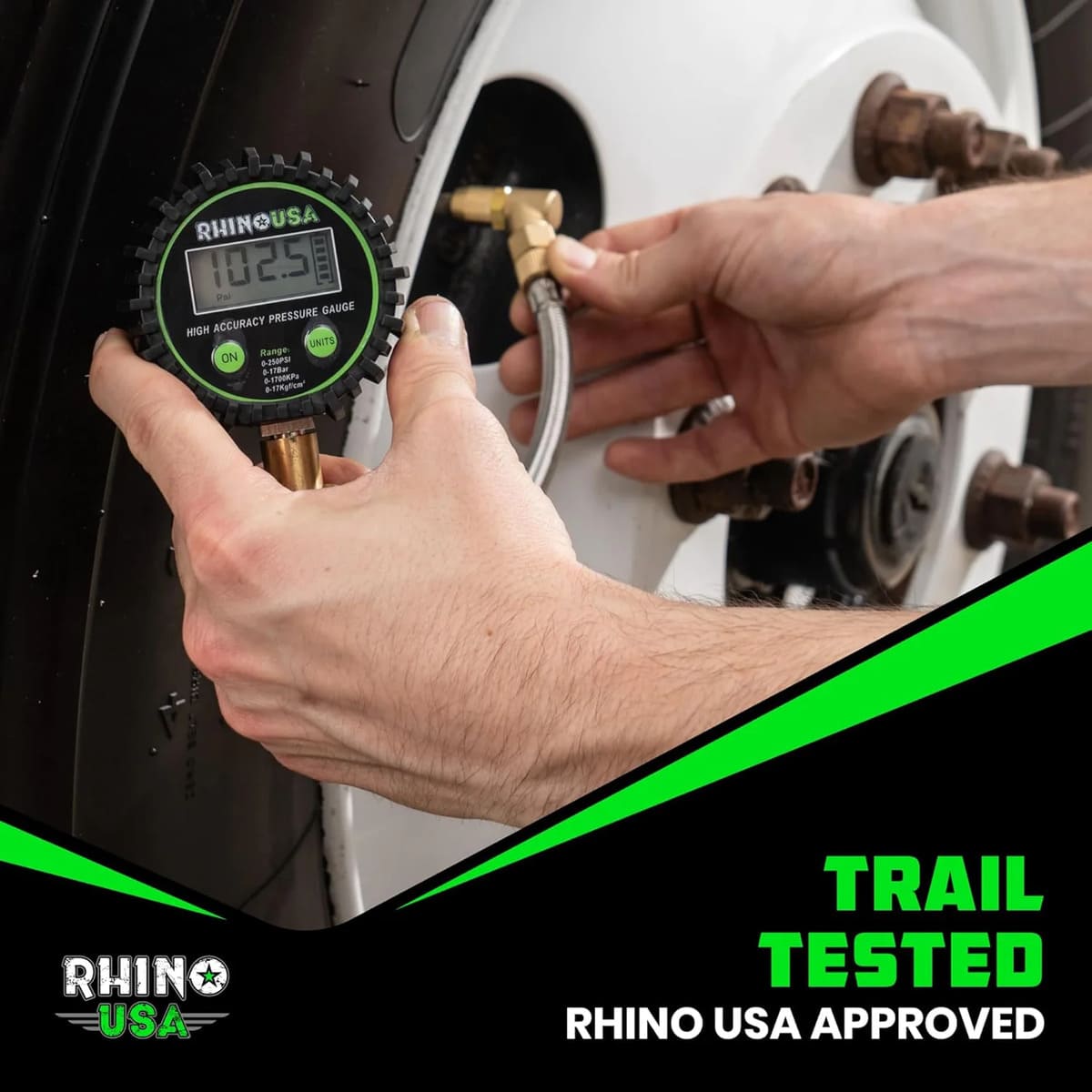 Rhino USA 250 PSI Digital Tire Gauge