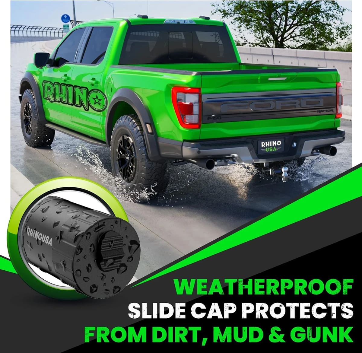 Rhino USA 3" Locking Trailer Hitch Pin