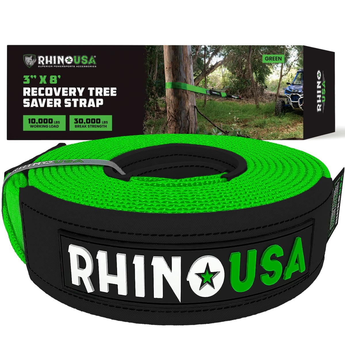 Rhino USA 3" x 8' Recovery Tree Saver Strap