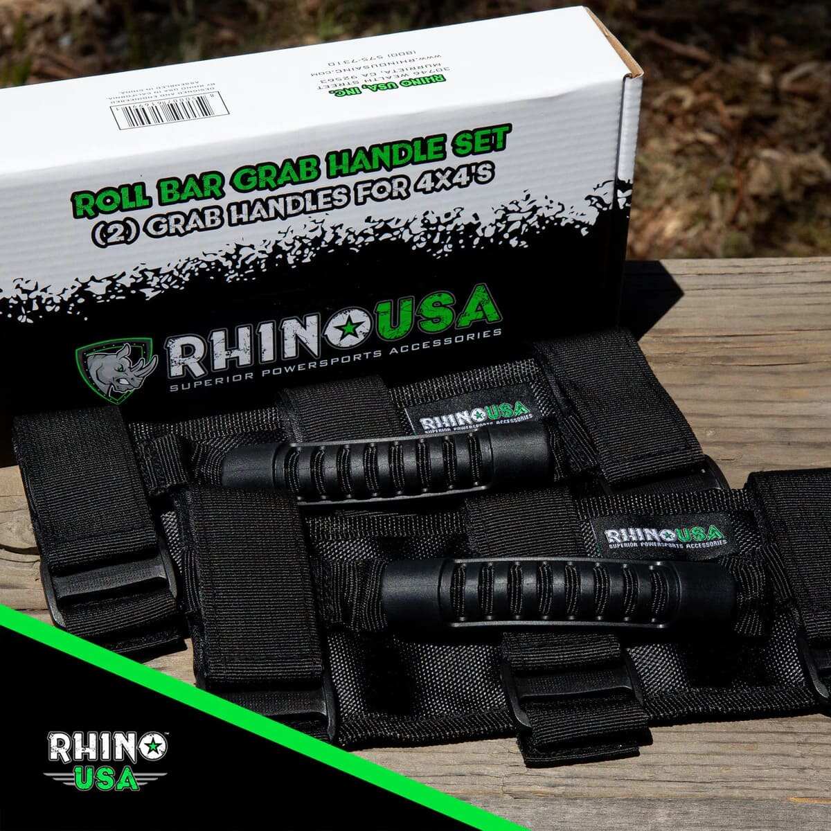 Rhino USA 4x4 Roll Bar Grab Handles