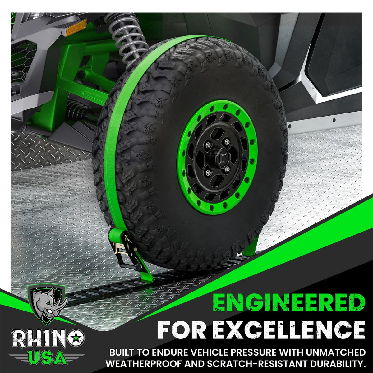 Rhino USA 5ft E-Track Tie-Down Rails