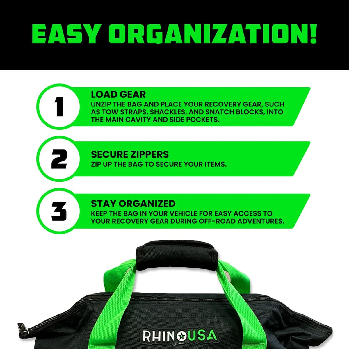 Rhino USA Heavy-Duty Storage Bag