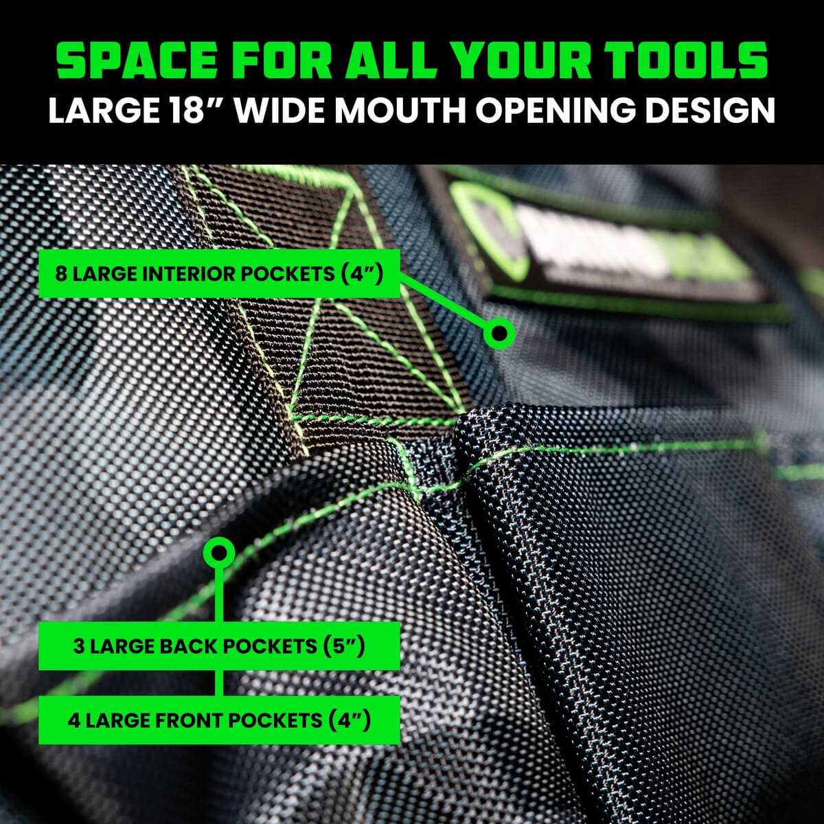 Rhino USA Heavy-Duty Tool Bag