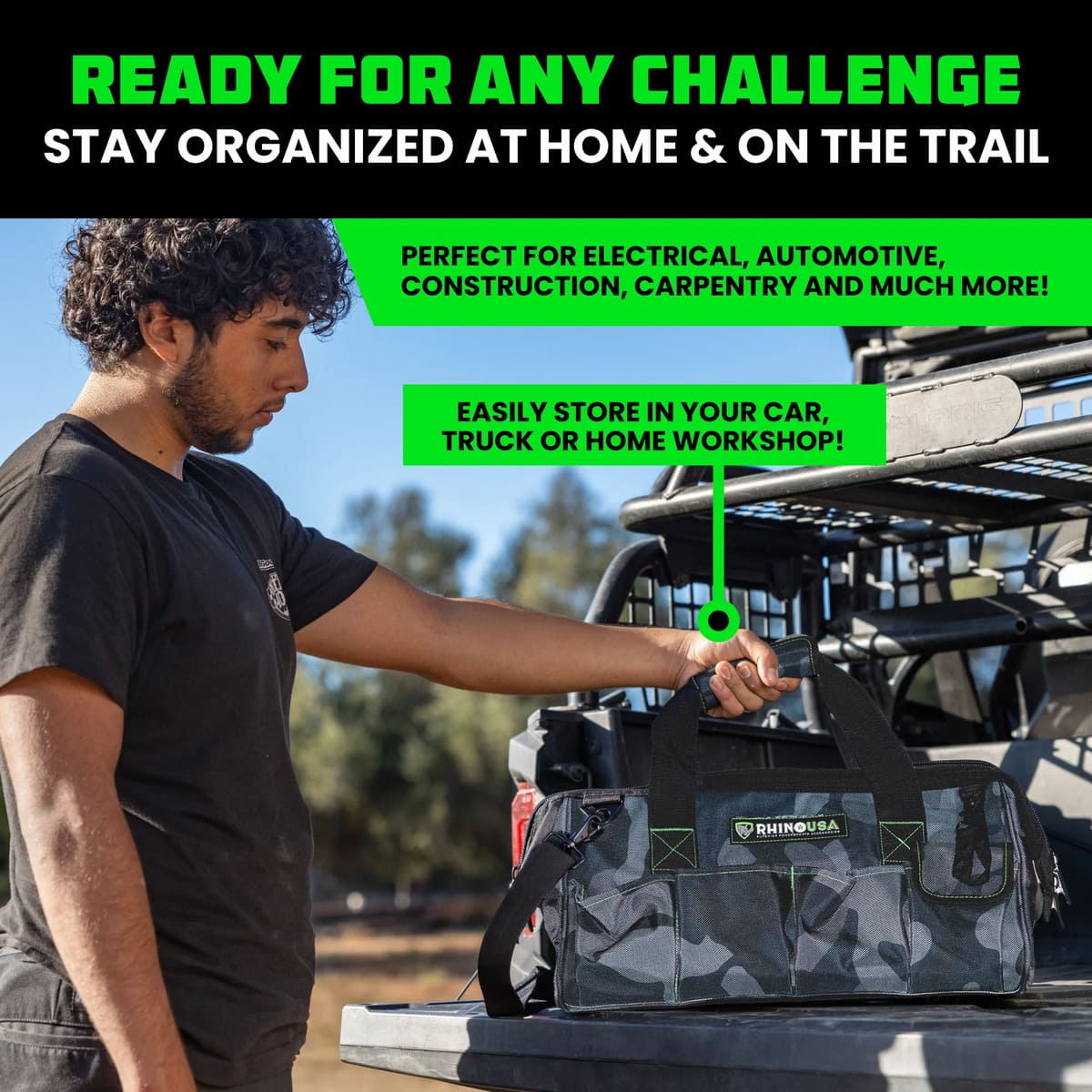 Rhino USA Heavy-Duty Tool Bag