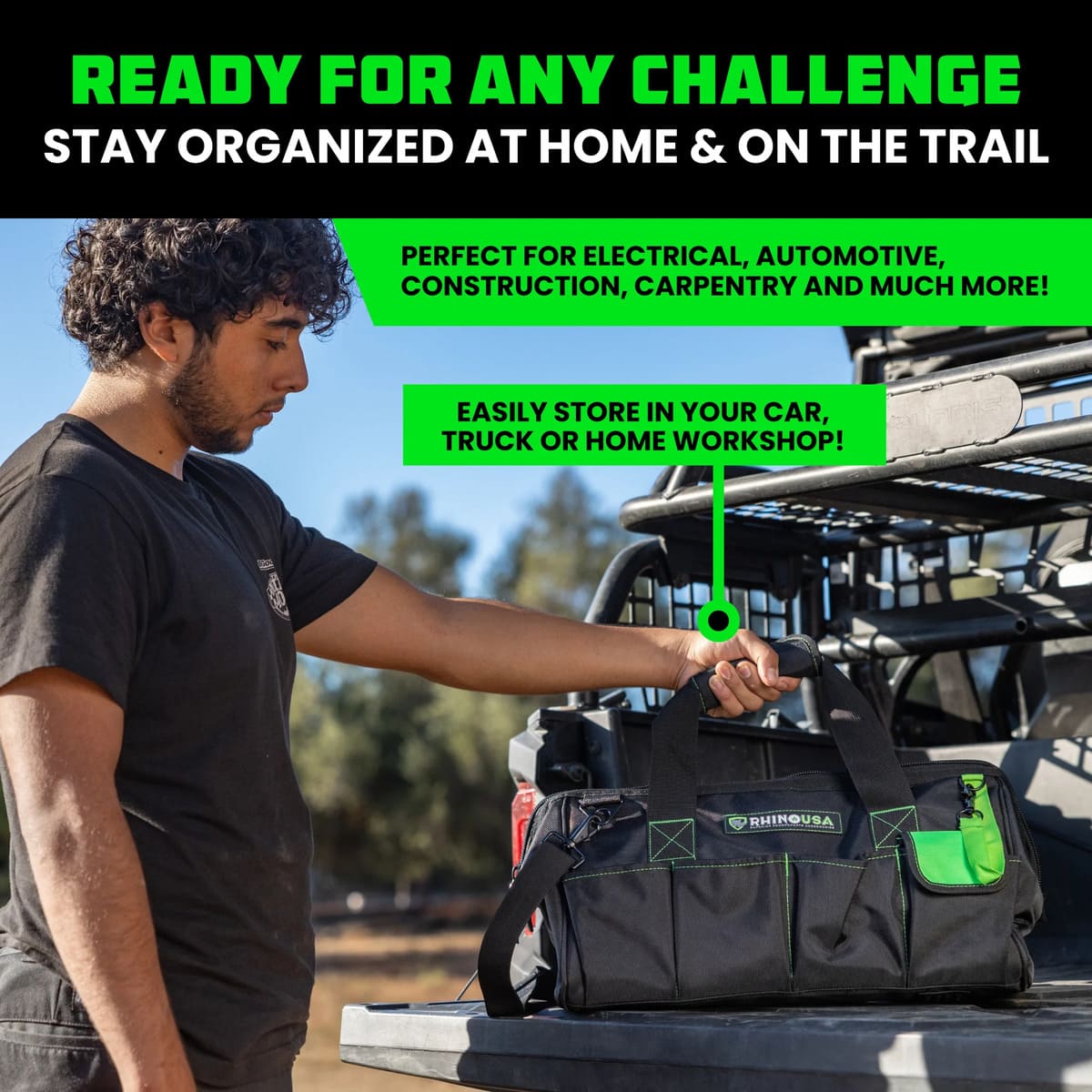 Rhino USA Heavy-Duty Tool Bag