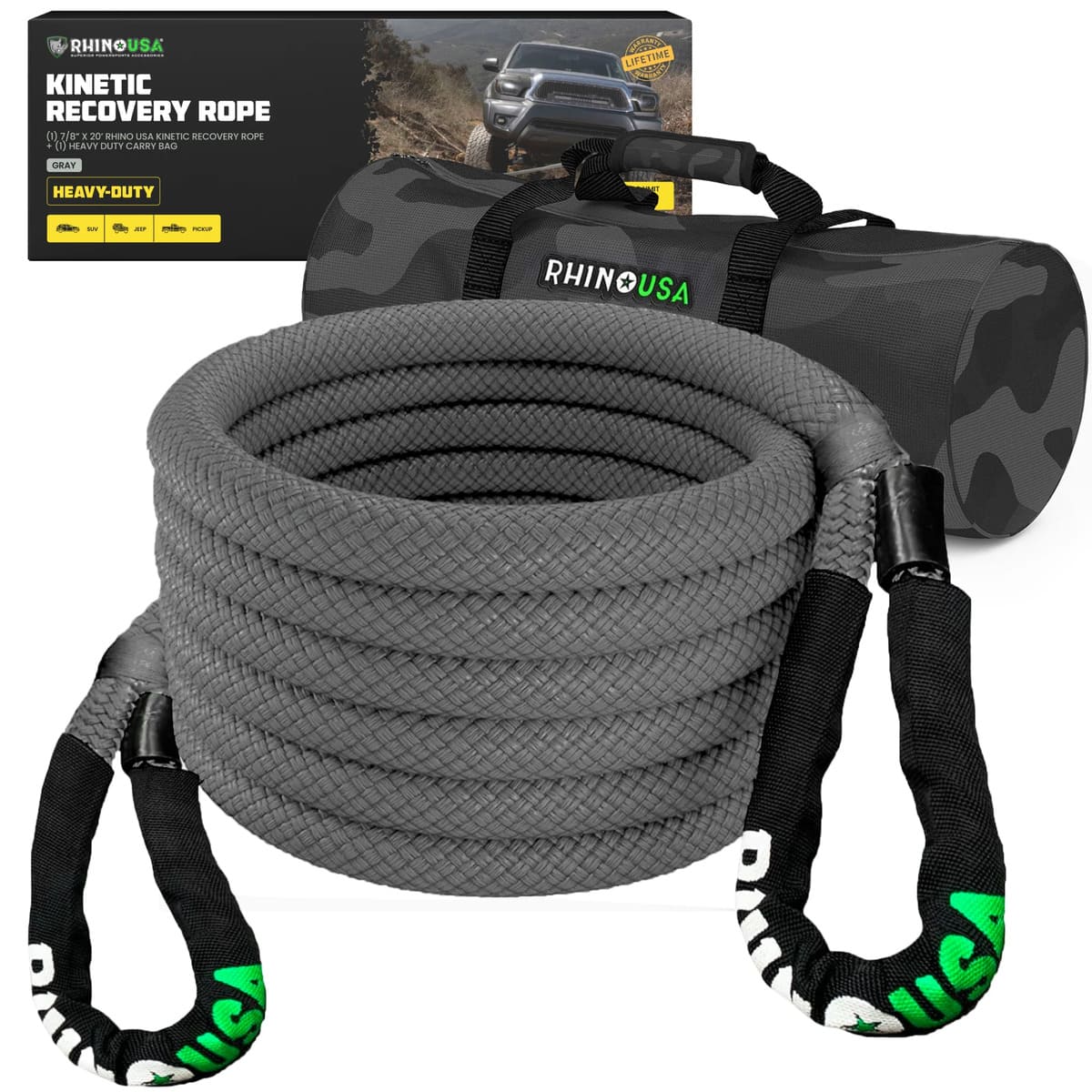 Rhino USA Kinetic Recovery Rope