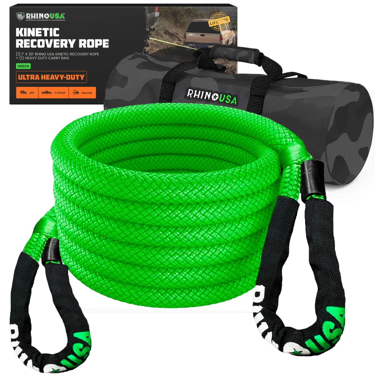 Rhino USA Kinetic Recovery Rope