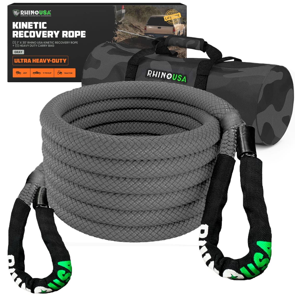 Rhino USA Kinetic Recovery Rope