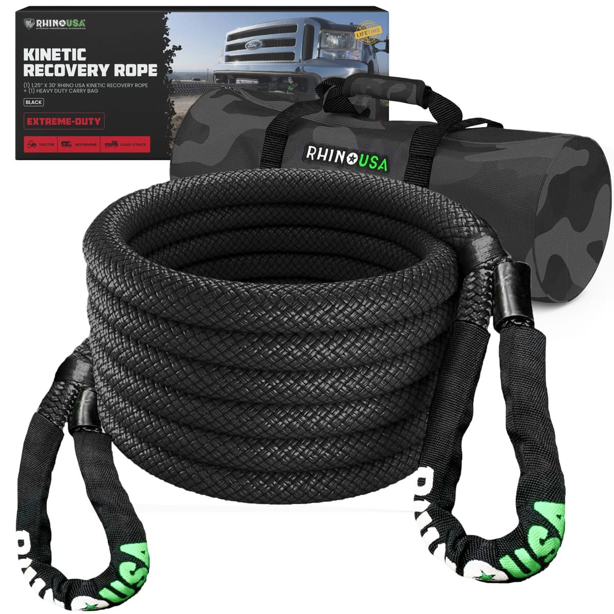 Rhino USA Kinetic Recovery Rope