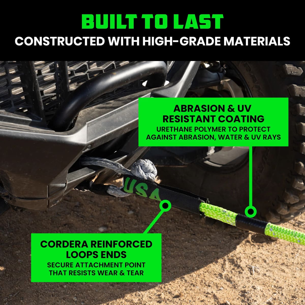 Rhino USA Kinetic Recovery Rope