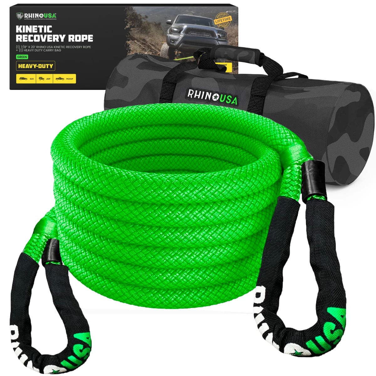 Rhino USA Kinetic Recovery Rope