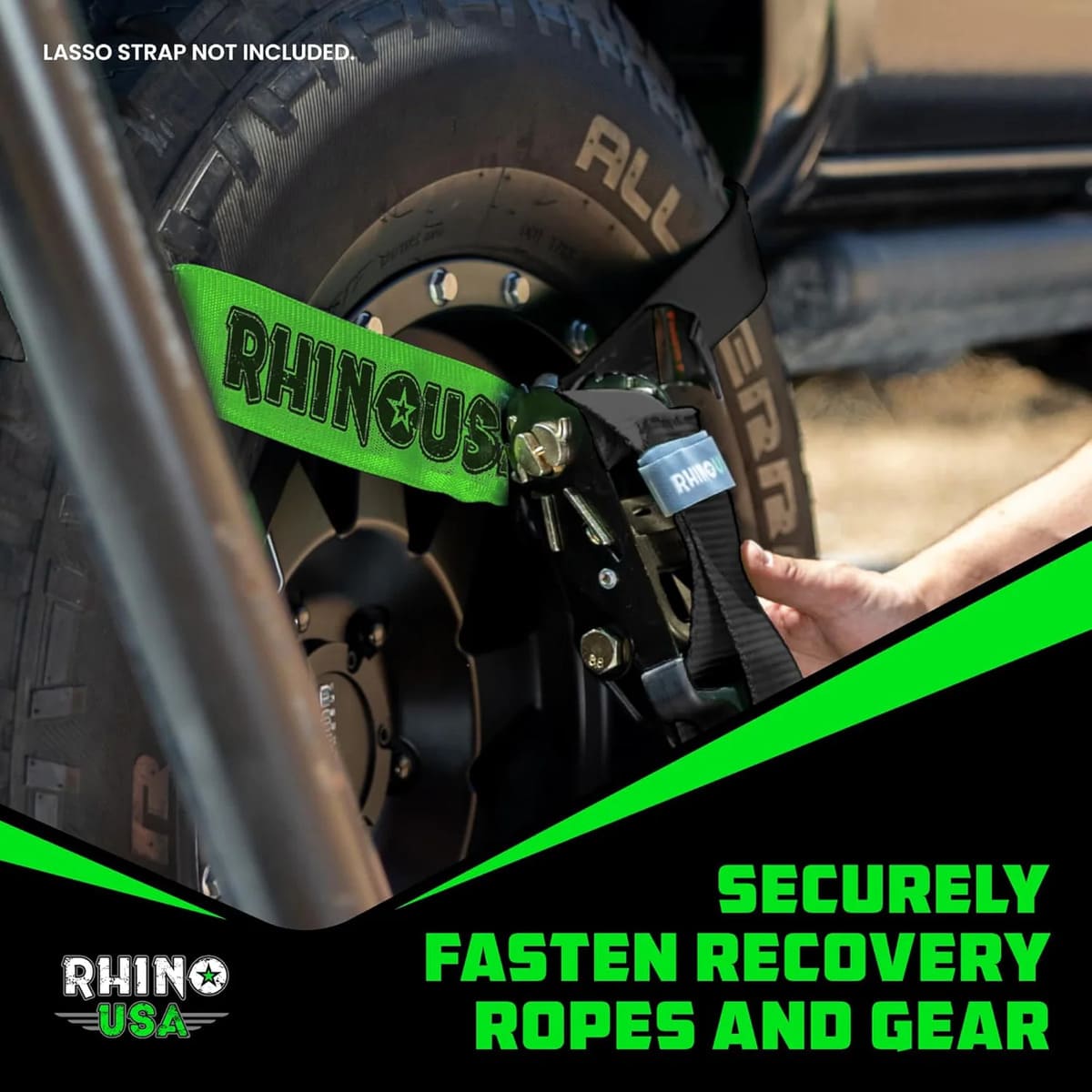 Rhino USA Non-Adhesive Hook & Loop Roll