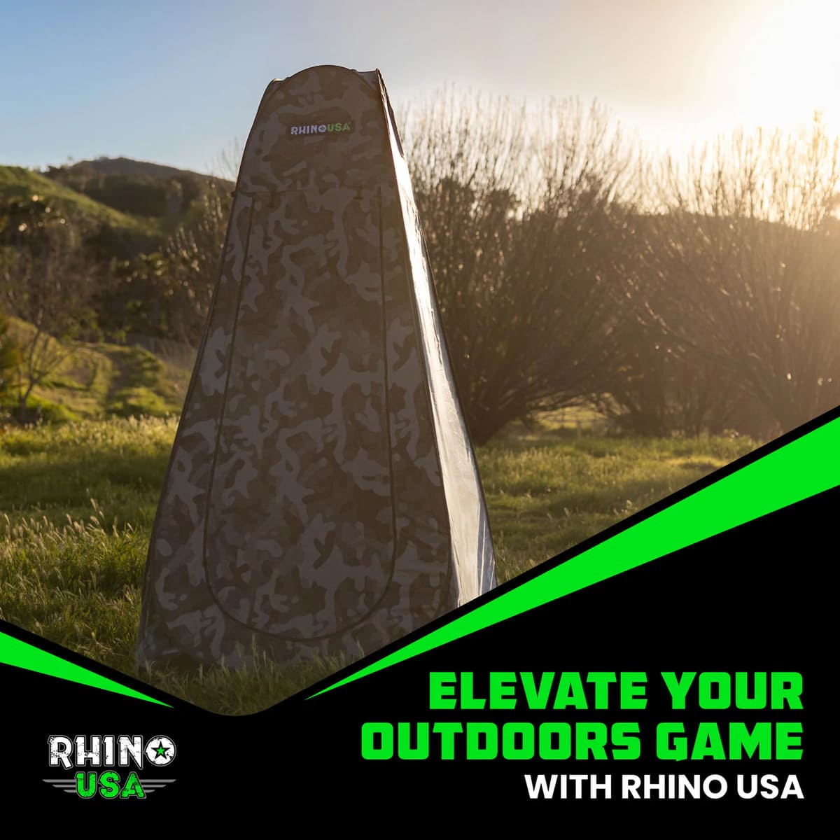 Rhino USA Outdoor Pop-Up Privacy Tent