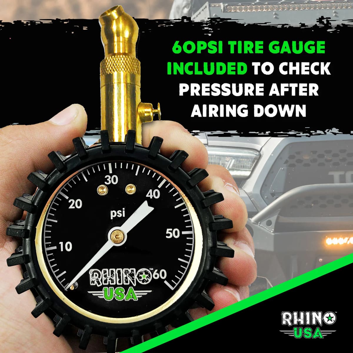Rhino USA Pro Tire Deflator Kit