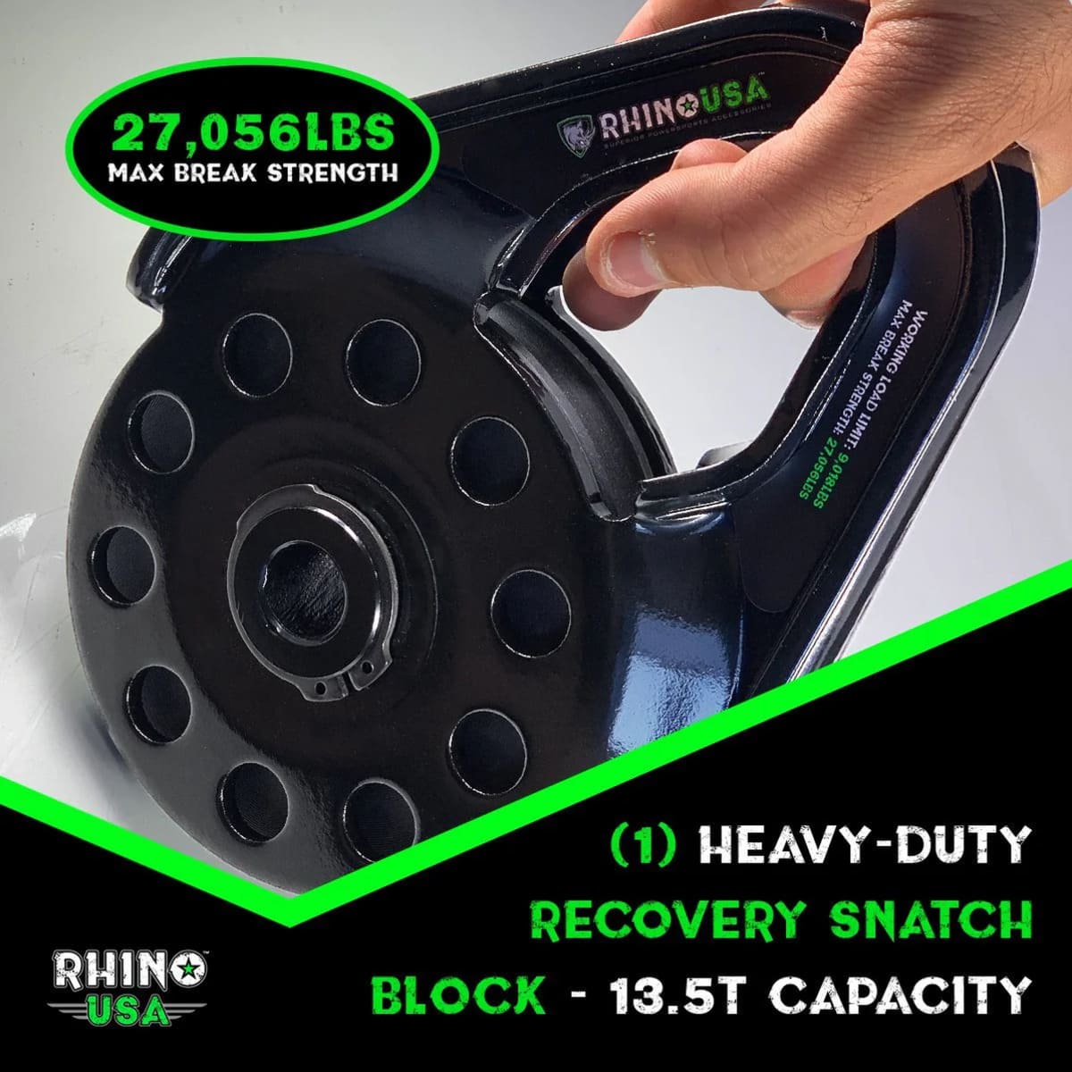 Rhino USA Recovery Snatch Block