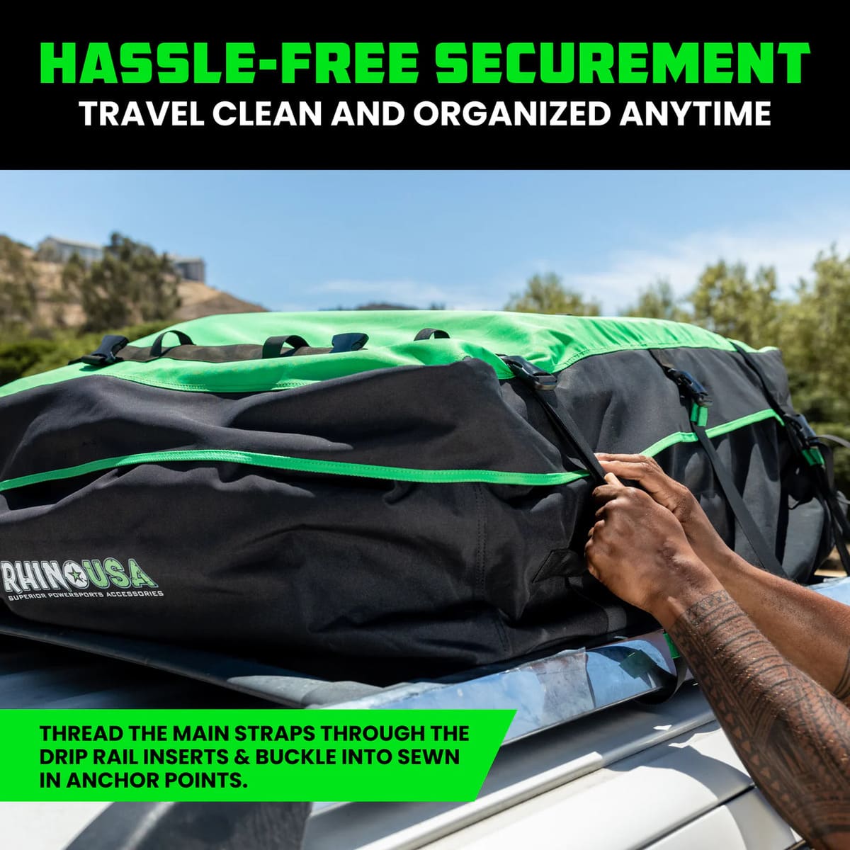 Rhino USA Roof Top Cargo Bag