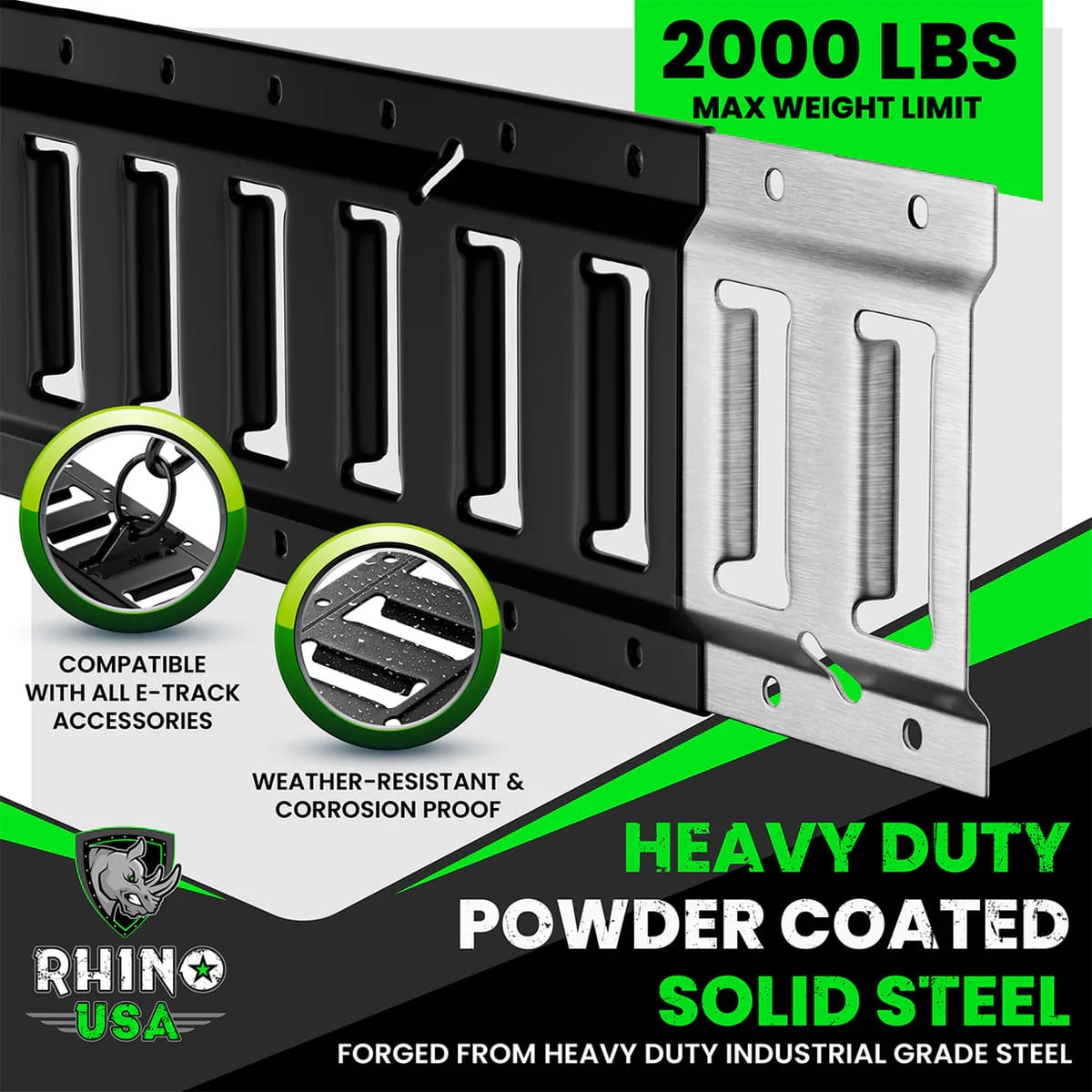 Rhino USA Ultimate E-Track Tie-Down Kit