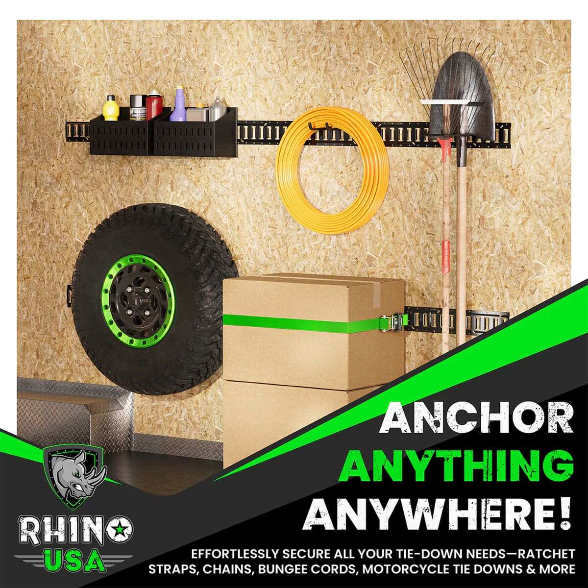 Rhino USA Ultimate E-Track Tie-Down Kit