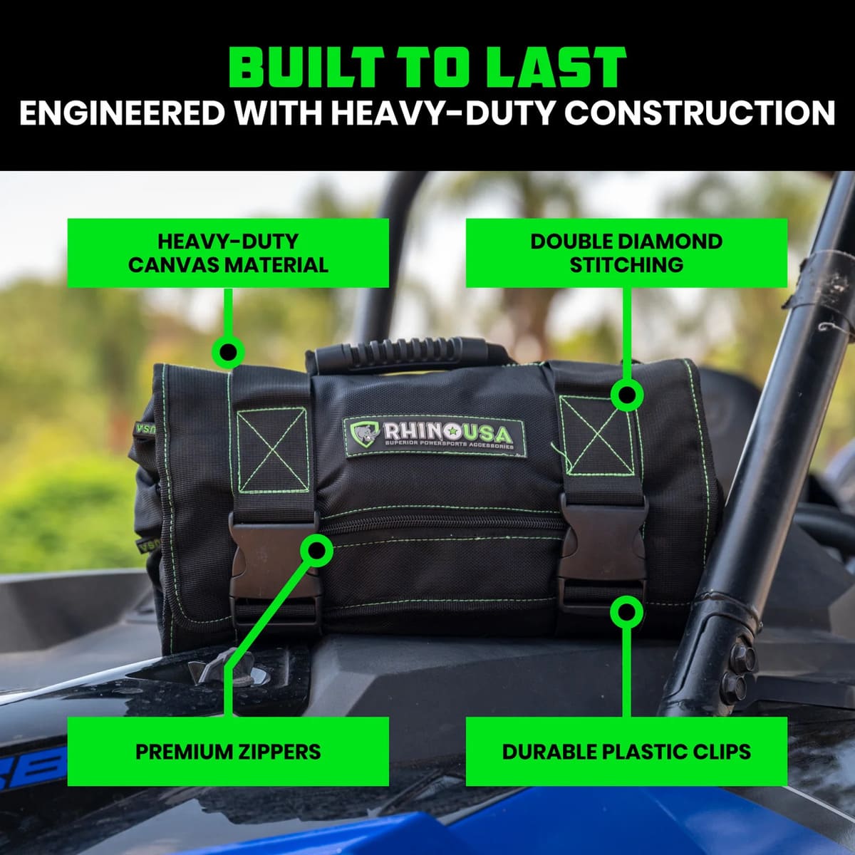 Rhino USA Ultimate UTV 4x4 Tool Organizer