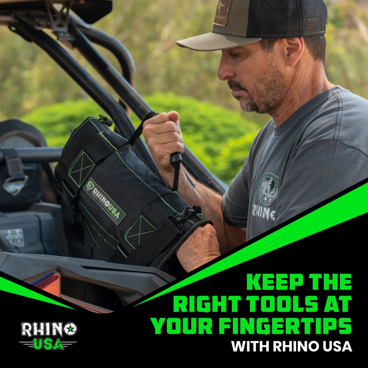 Rhino USA Ultimate UTV 4x4 Tool Organizer