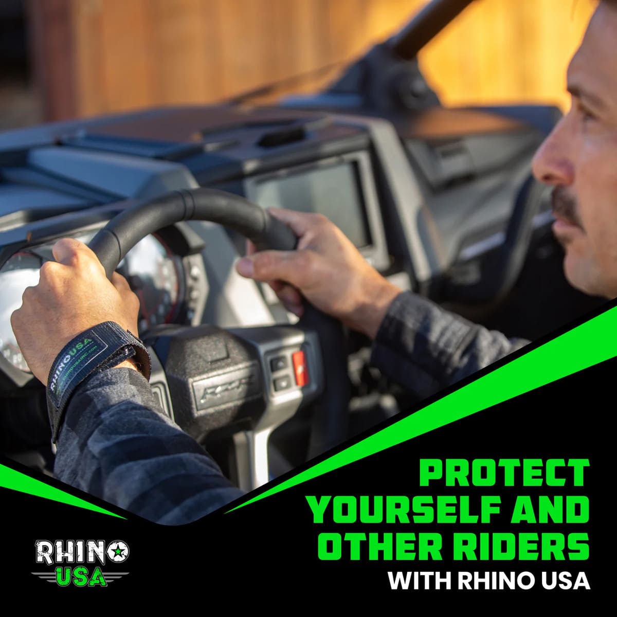 Rhino USA UTV Safety Wrist Restraints - Pair