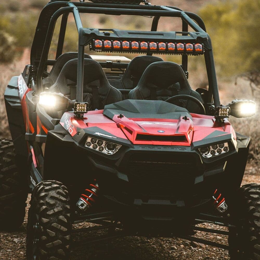Rigid '14-'17 Polaris RZR Turbo A-Pillar Mount