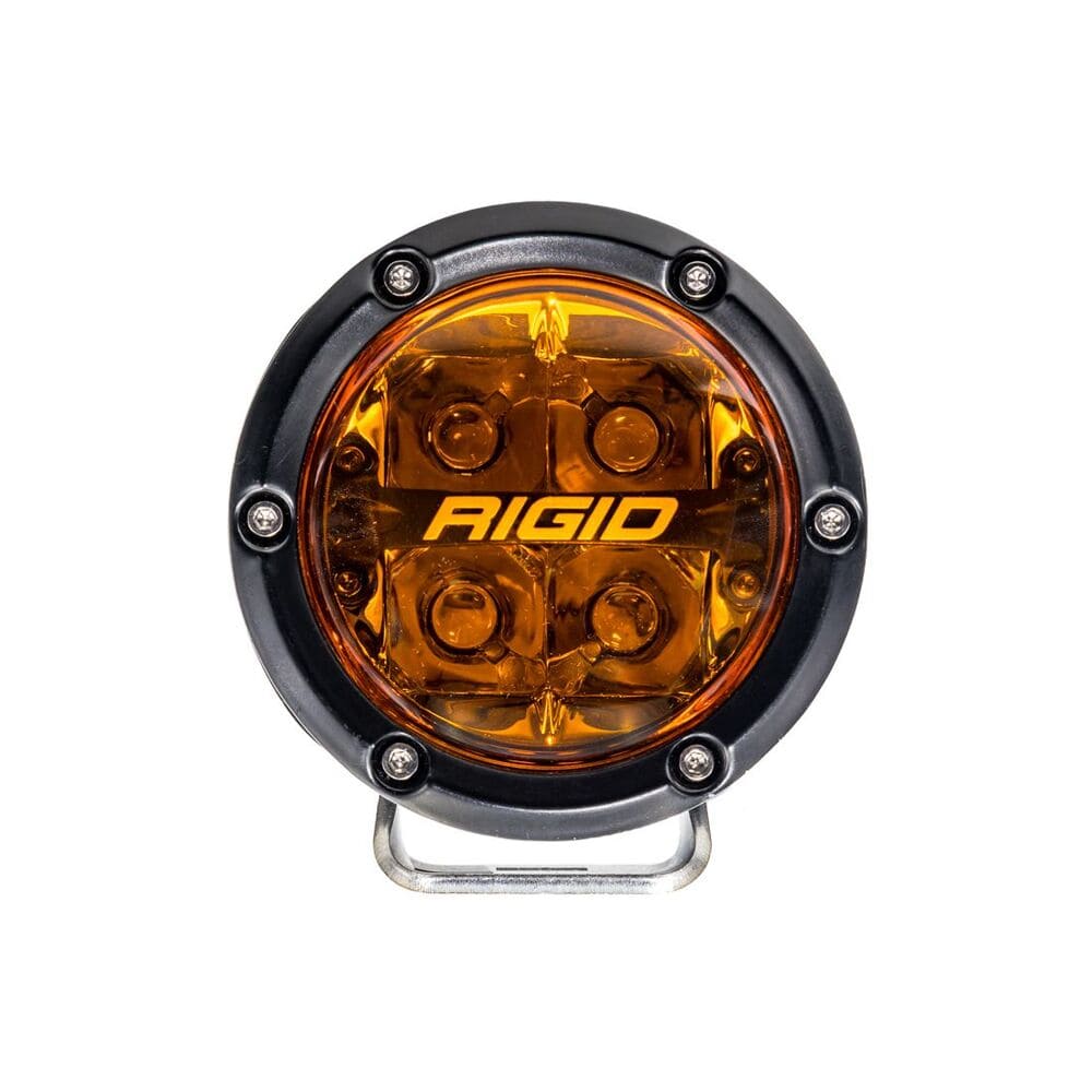 Rigid 360-Series 4" Spot Amber Pro Pod Light - Pair