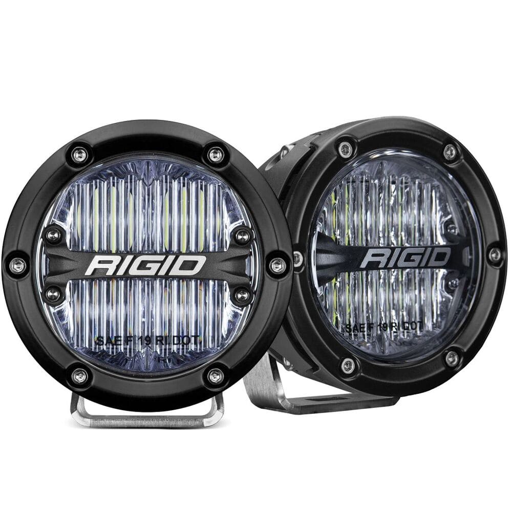 Rigid 360-Series Pro Surface Mount SAE Fog Pod Light - Pair