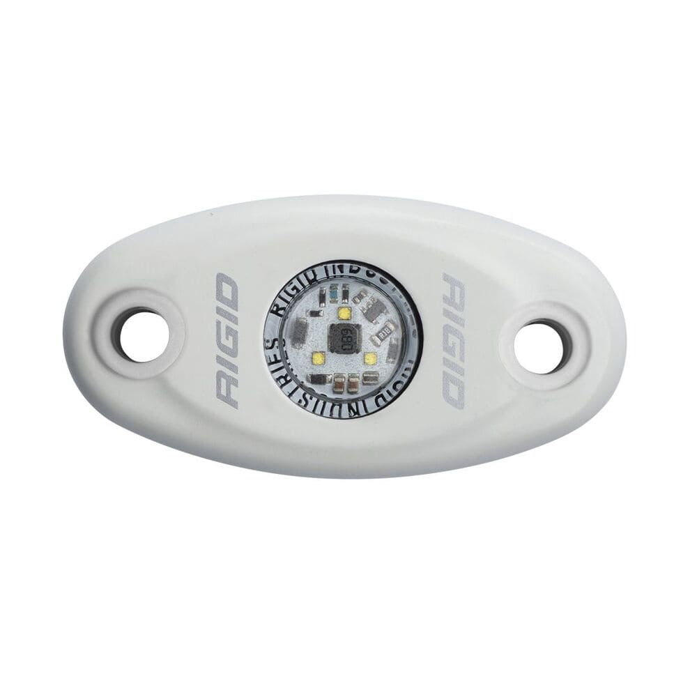 Rigid A-Series Low Power Flat Mount Cool White Pod Light