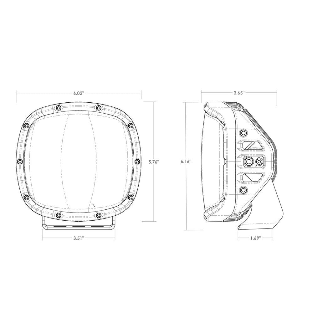 Rigid Adapt XP Surface Mount Pod Light