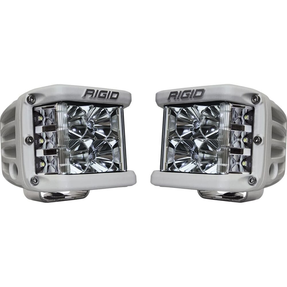 Rigid D-SS Series Pro Flood Surface Mount White Pods Light - Pair