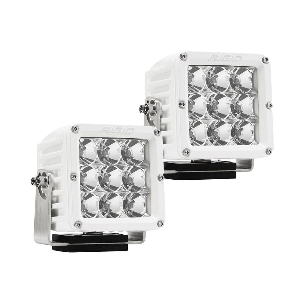 Rigid D-XL Series Spot Pro Surface Mount White Pods Light - Pair