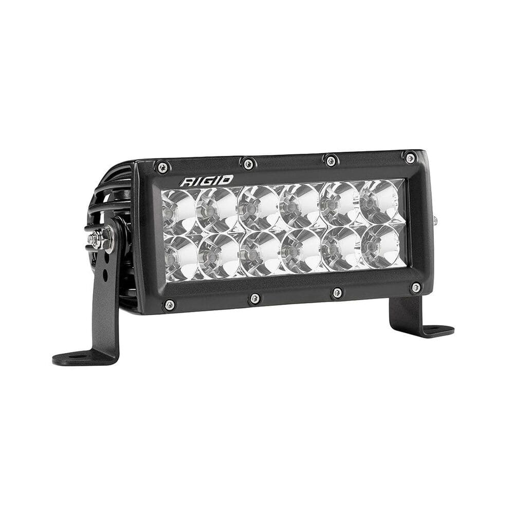 Rigid E-Series PRO 6" Spot Midnight Surface Mount Light Bar