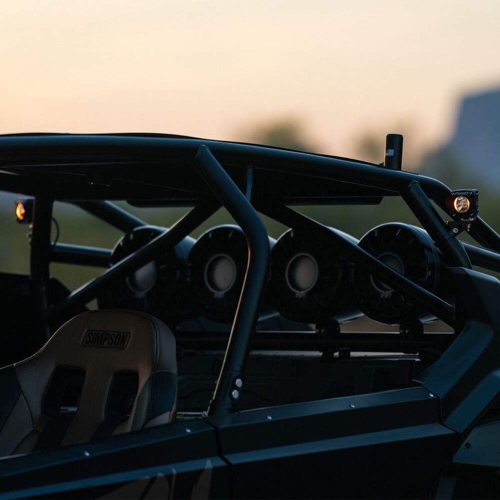 Rigid Polaris RZR XP 1000 Side-by-Side Revolve A-Pillar Mount Pod Light Kit