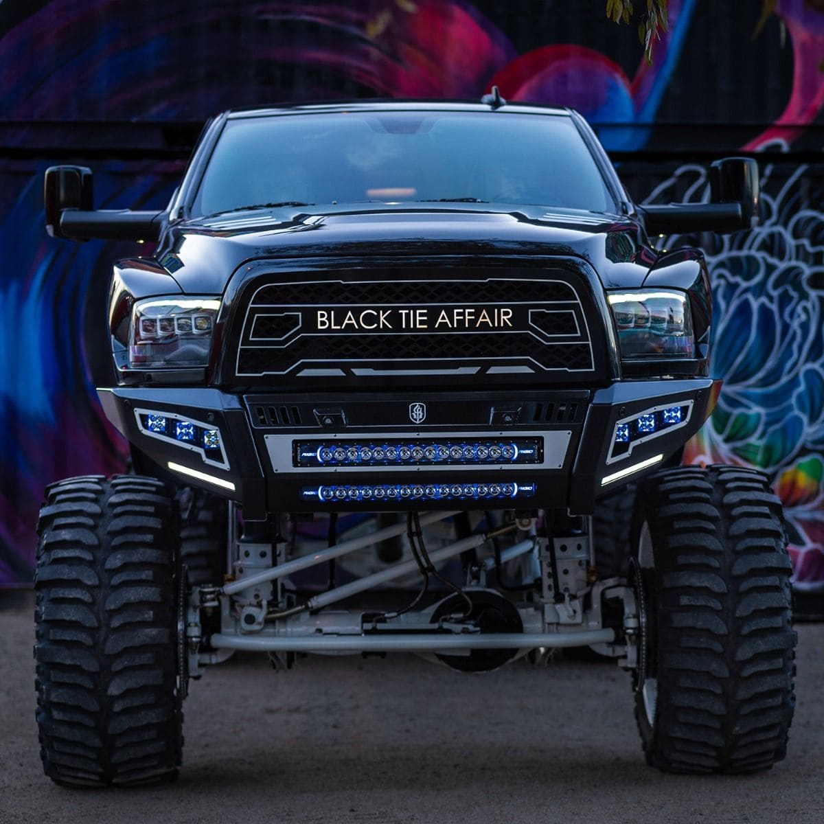 Rigid Radiance+ 50" RGBW Spot Drive Surface Mount Light Bar