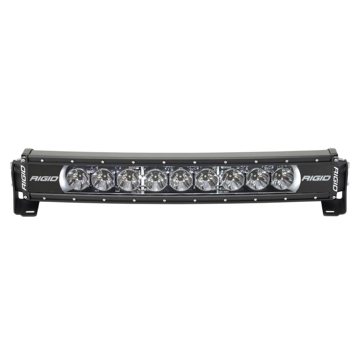 Rigid Radiance+ Curved 20" RGBW Spot Drive Surface Mount Light Bar